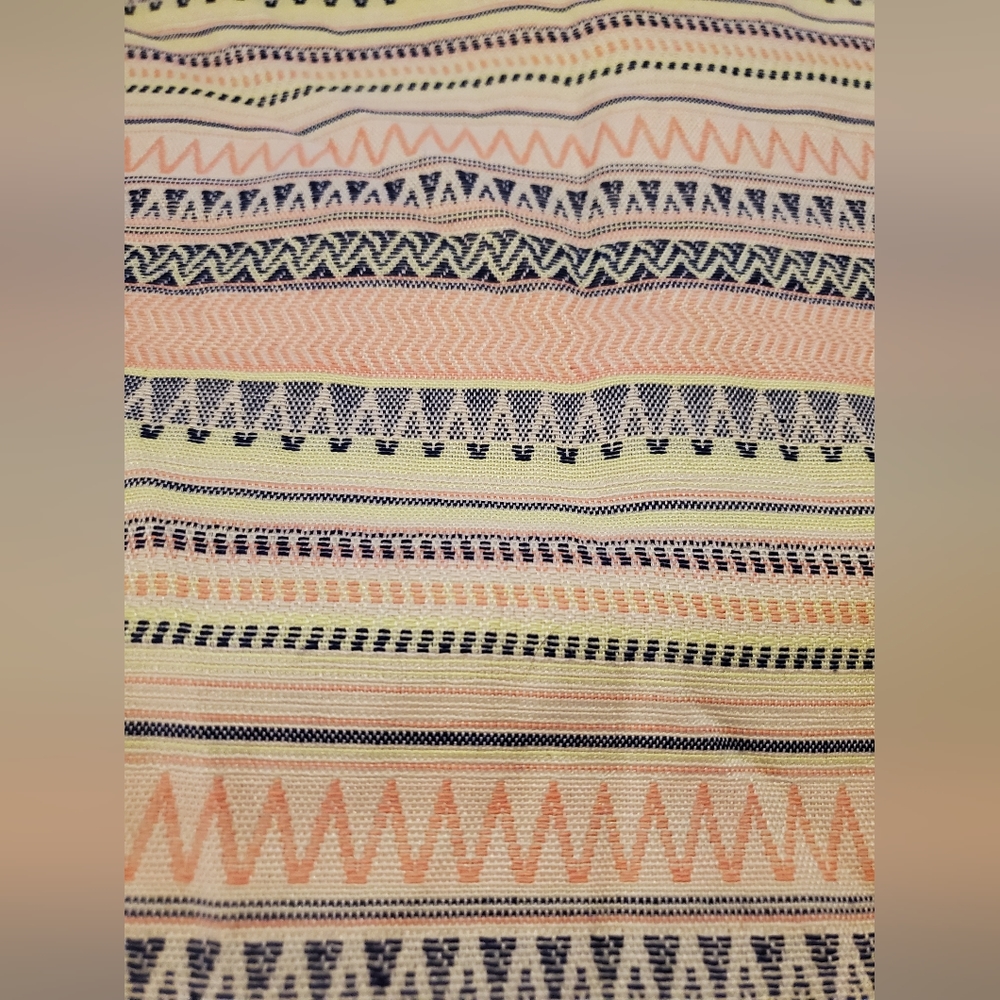 Multi-Color Aztec Print Skirt - Picture 2 of 5